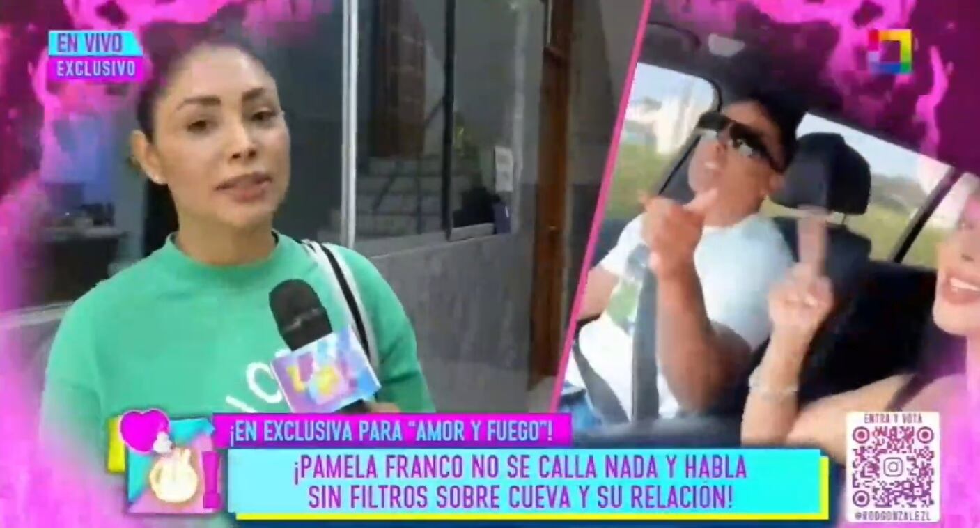 Pamela Franco habla sobre su relación con Christian Cueva.