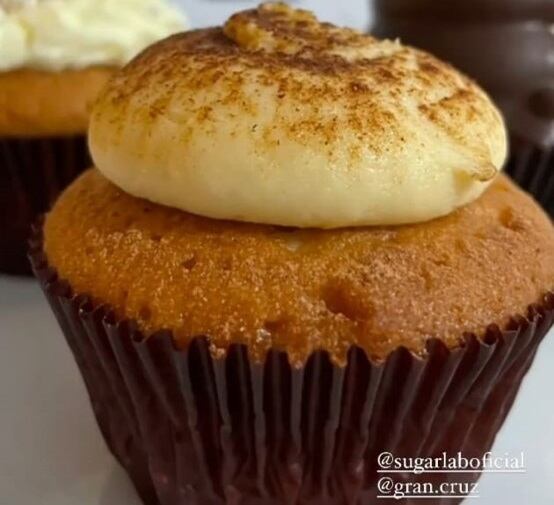 Cupcake de arroz con leche. (Foto: Sugarlab Pastelería Creativa)