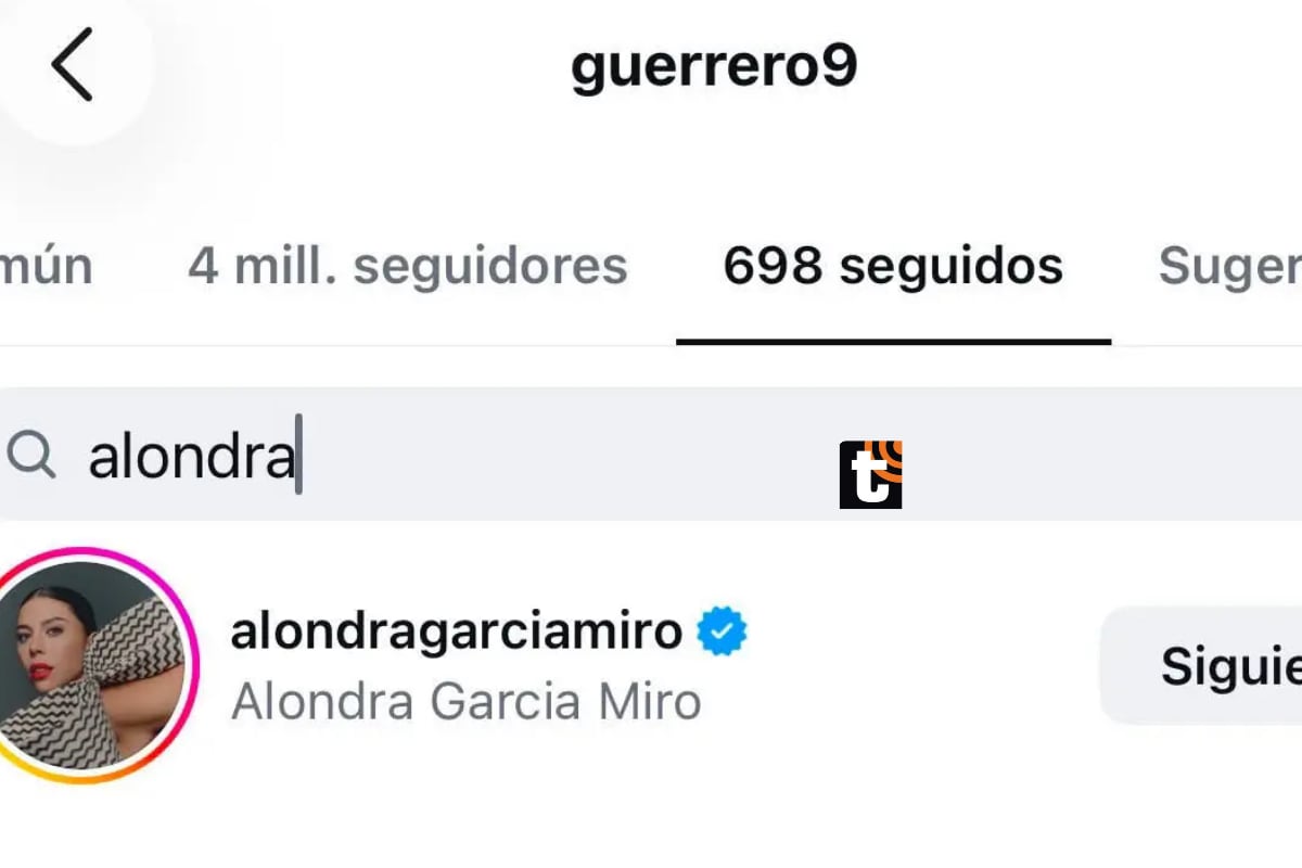 Paolo Guerrero siguió a Alondra.