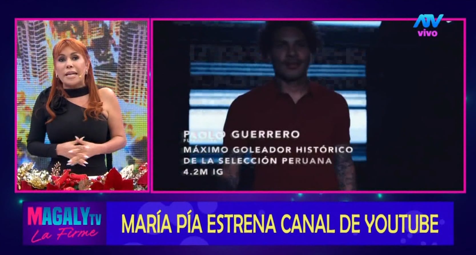 Magaly Medina no cree que Paolo Guerrero funcione en el canal de Youtube de María Pía Copello.