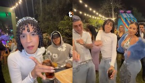Valentino armó fiestón de cumpleaños con Hnos. Yaipén y Combinación de la Habana: Pamela López y tiktokers estuvieron en la celebración