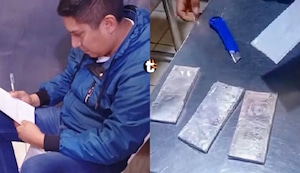 ¡Cayó con la mochila cargada de dinero y chips! Trabajador del INPE fue intervenido cuando intentaba ingresar al penal de Socabaya