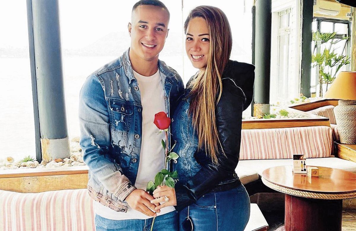 Melissa Klug y Jesús Barco