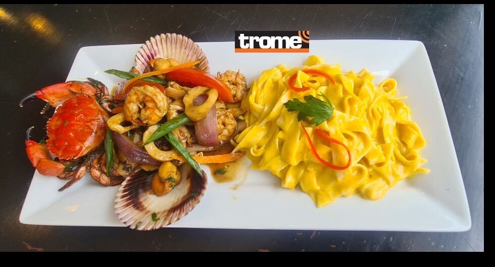 Restaurantes ponen la rica sazón al Perú vs. Ecuador. Cebichería María Pastor presenta platillos alusivos a nuestros jugadores. (Isabel Medina / Trome)