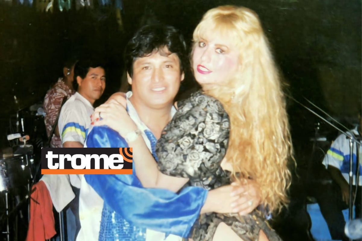 Pascualillo Coronado compartió escenario con Susy Díaz en su época de vedette. Foto: Archivo personal