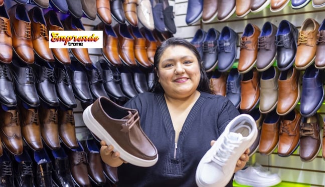 Miriam junto a sus hermanos modernizaron los diseños de los zapatos y ahora utilizan todas las redes sociales para llegar nuevos consumidores. Foto: Mario Zapata.