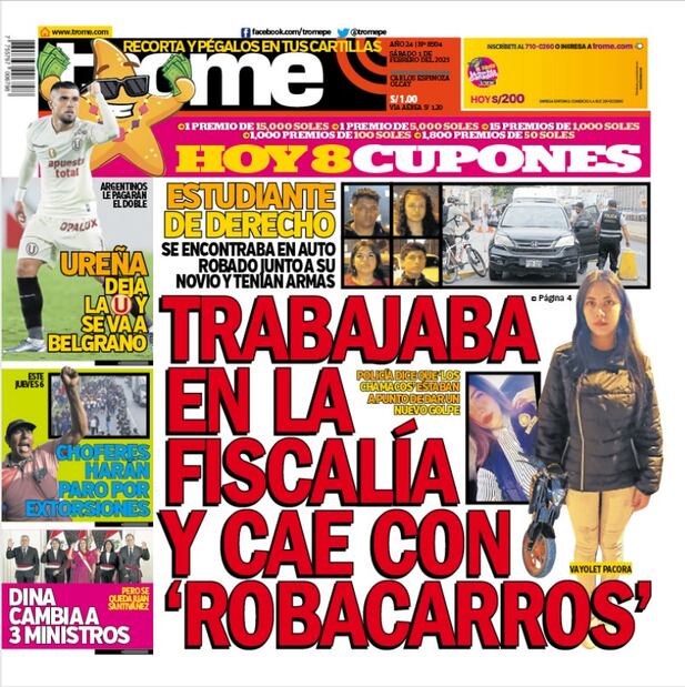 Portada Trome