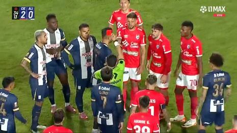 Carlos Zambrano se va expulsado en el Cienciano vs. Alianza Lima | VIDEO