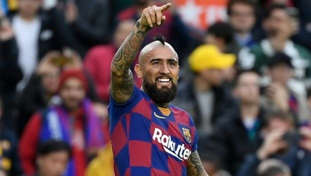 Arturo Vidal ha marcado 7 goles en 23 partidos en la presente temporada de LaLiga. (Foto: AFP)
