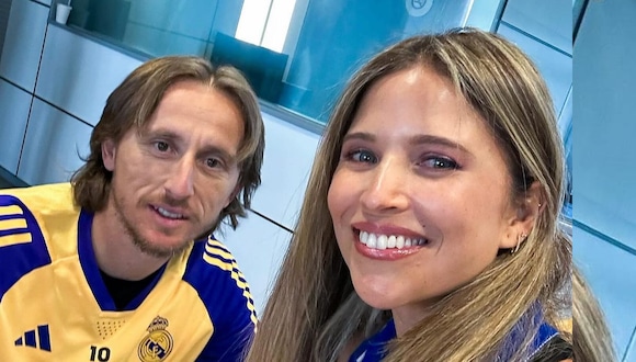 El encuentro con Luka Modric fue una experiencia emocionante para la hermana de María Pía,