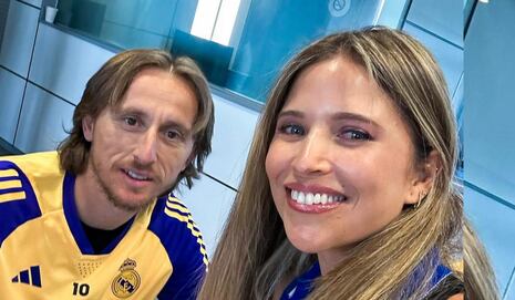 Anna Carina se luce junto a Luka Modric: “¡Misión cumplida!”