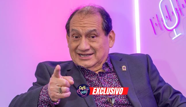 Elmer Alfaro Machucao en el Café con la Chevez. Foto: Fernando Sangama | @Photo.gec