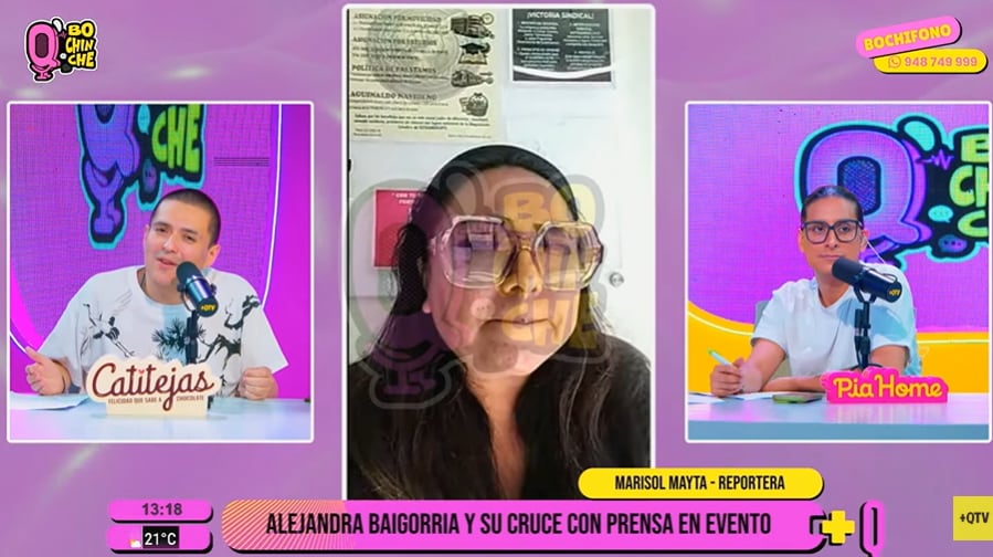 Reportera que incomodó a Ale Baigorria se pronuncia