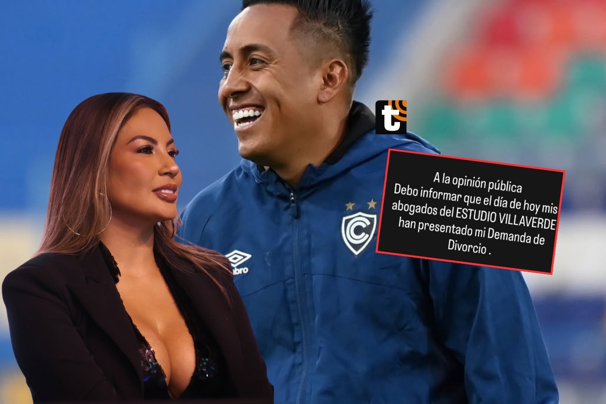 TROME - Futbolista presenta demanda de divorcio contra Pamela López.