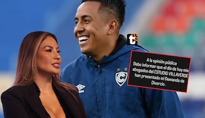 Christian Cueva presenta demanda de divorcio contra Pamela López