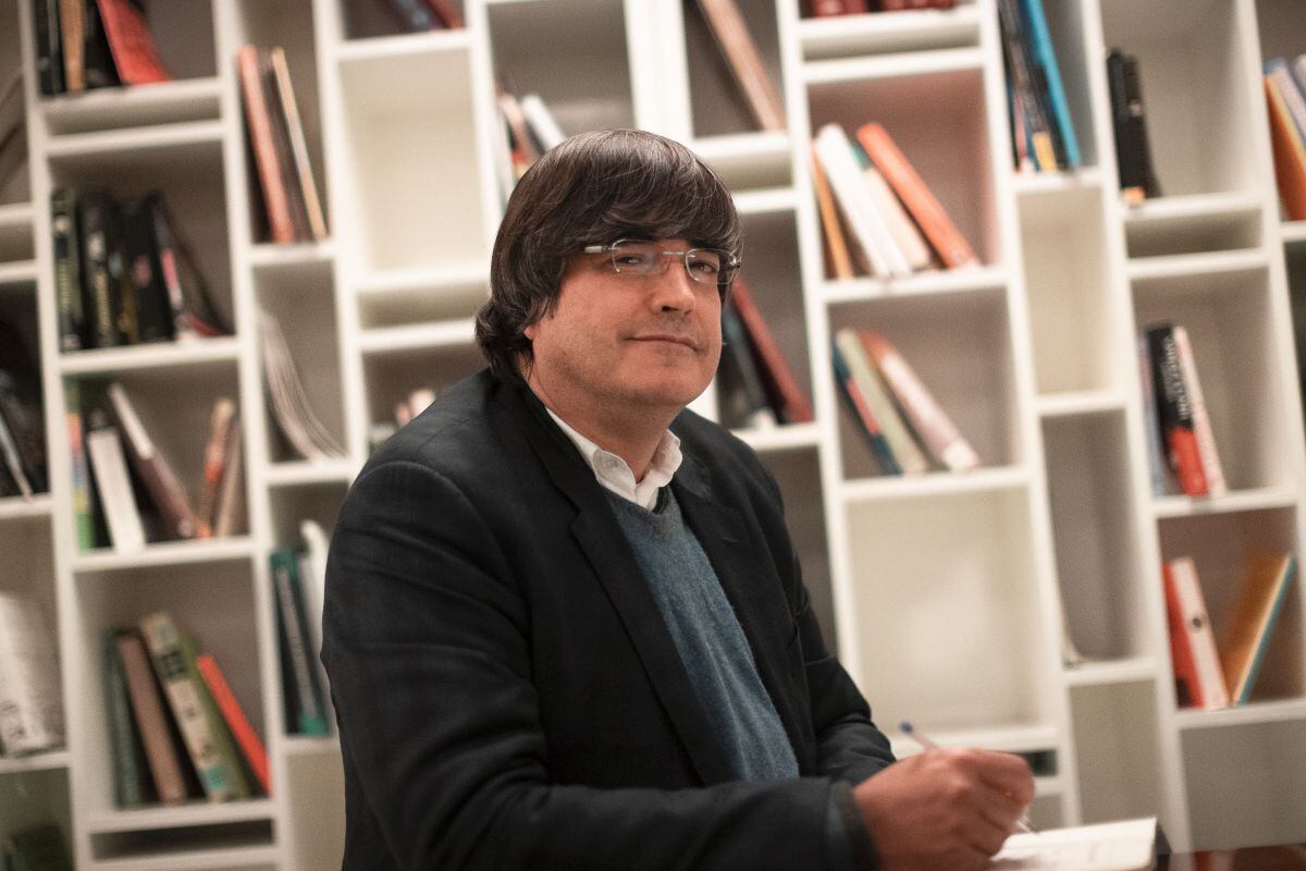 El escritor Jaime Bayly lanza su nueva novela "Los genios". (Foto: Renzo Salazar)