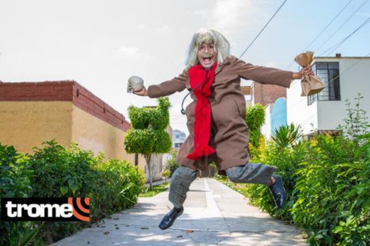 Vecino de Breña interpreta a 'Dr. Chapatin'