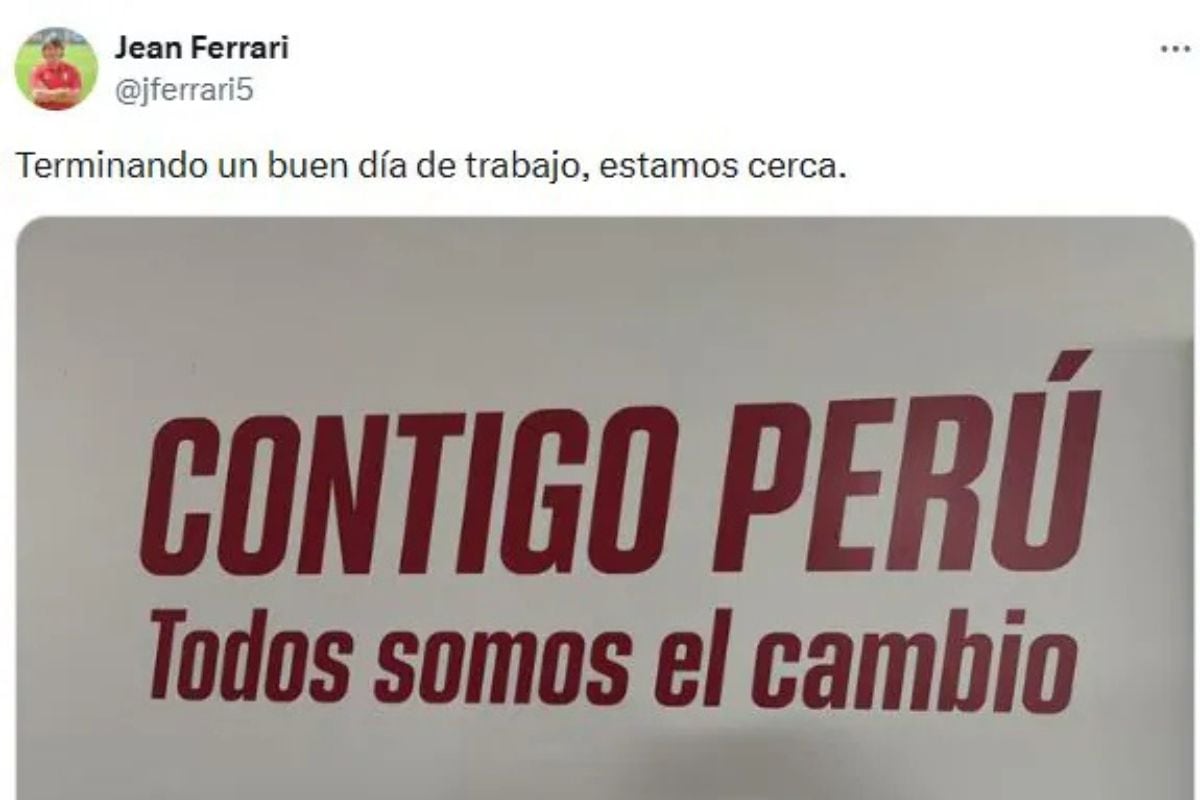 Jean Ferrari dejó este mesaje antes de cerrar el 2025 (Imagen: @jferrari5)