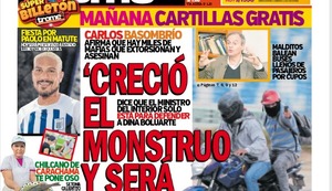 ‘CRECIÓ EL MONSTRUO Y SERÁ DIFÍCIL DERROTARLO’