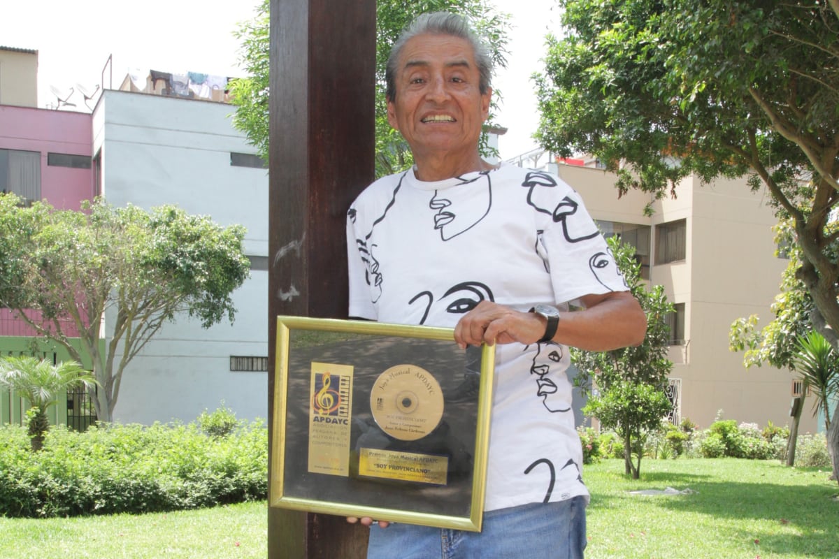 Autor de la canción 'Soy provinciano'. Foto: Alan Ramírez