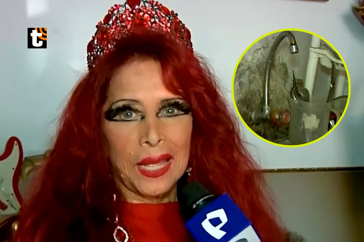 Monique Pardo vive en deplorables condiciones.