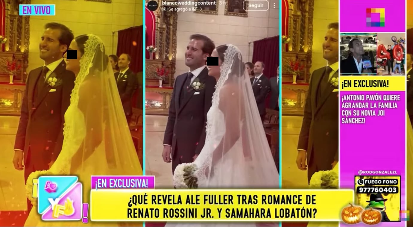 Francesco Balbi, expareja de Ale Fuller, contrajo matrimonio.