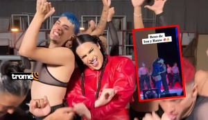 ‘Rauw Alejandro’ protagoniza beso en show de iOA, youtuber triunfa con imitación de Rosalía
