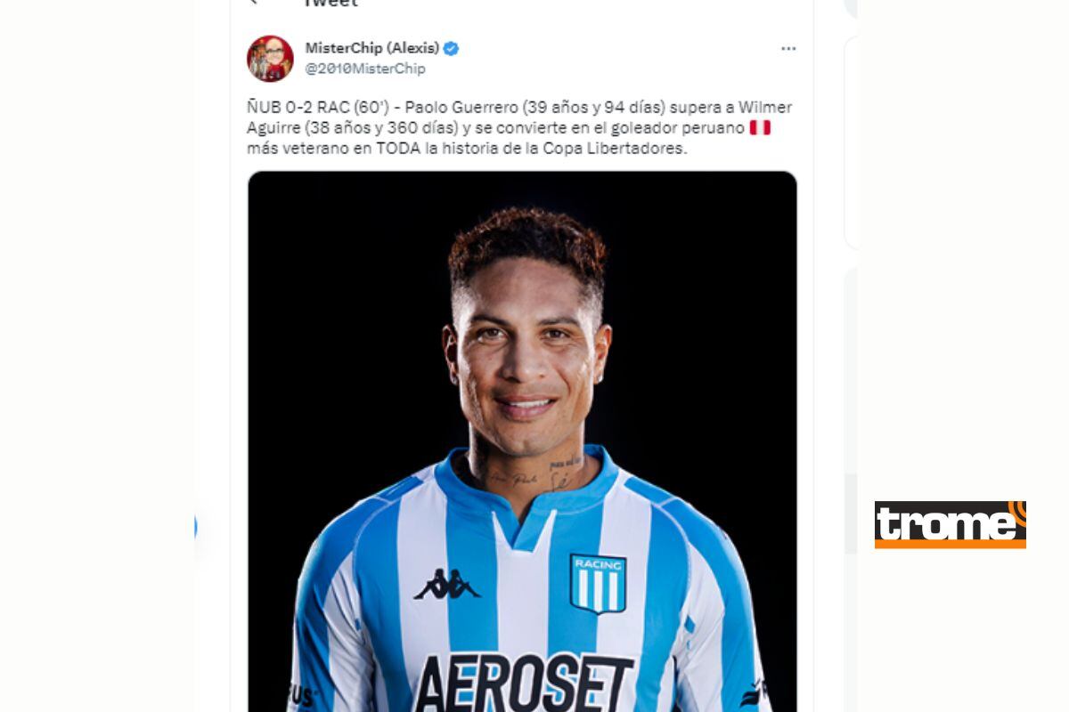 Mister chip apuntó esta marca de POalo en Perú y Argentina en Twitter (@misterchip)