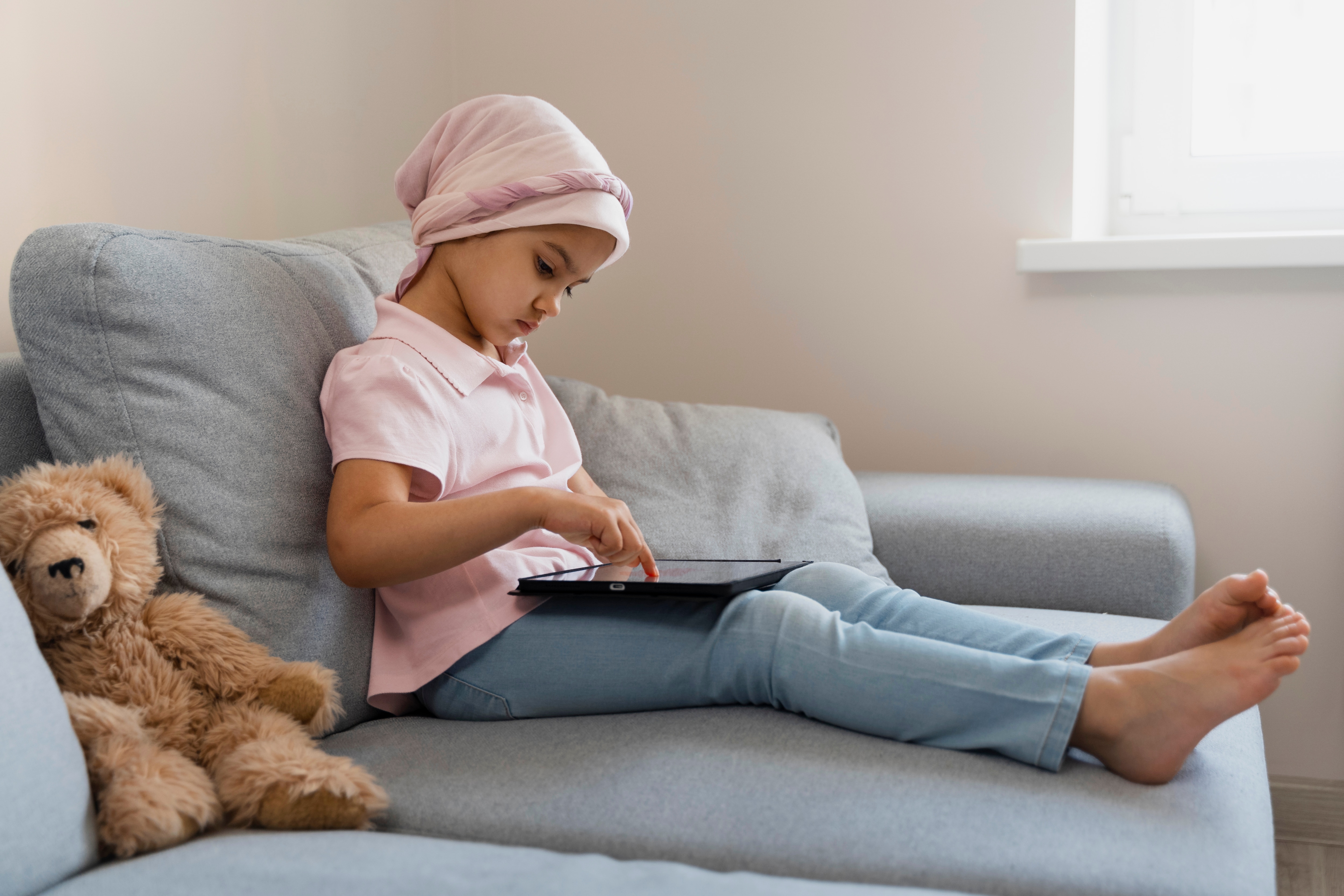 es recomendable evitar hablar sobre el “peligro” de la enfermedad de manera dramática. Foto: Freepik.