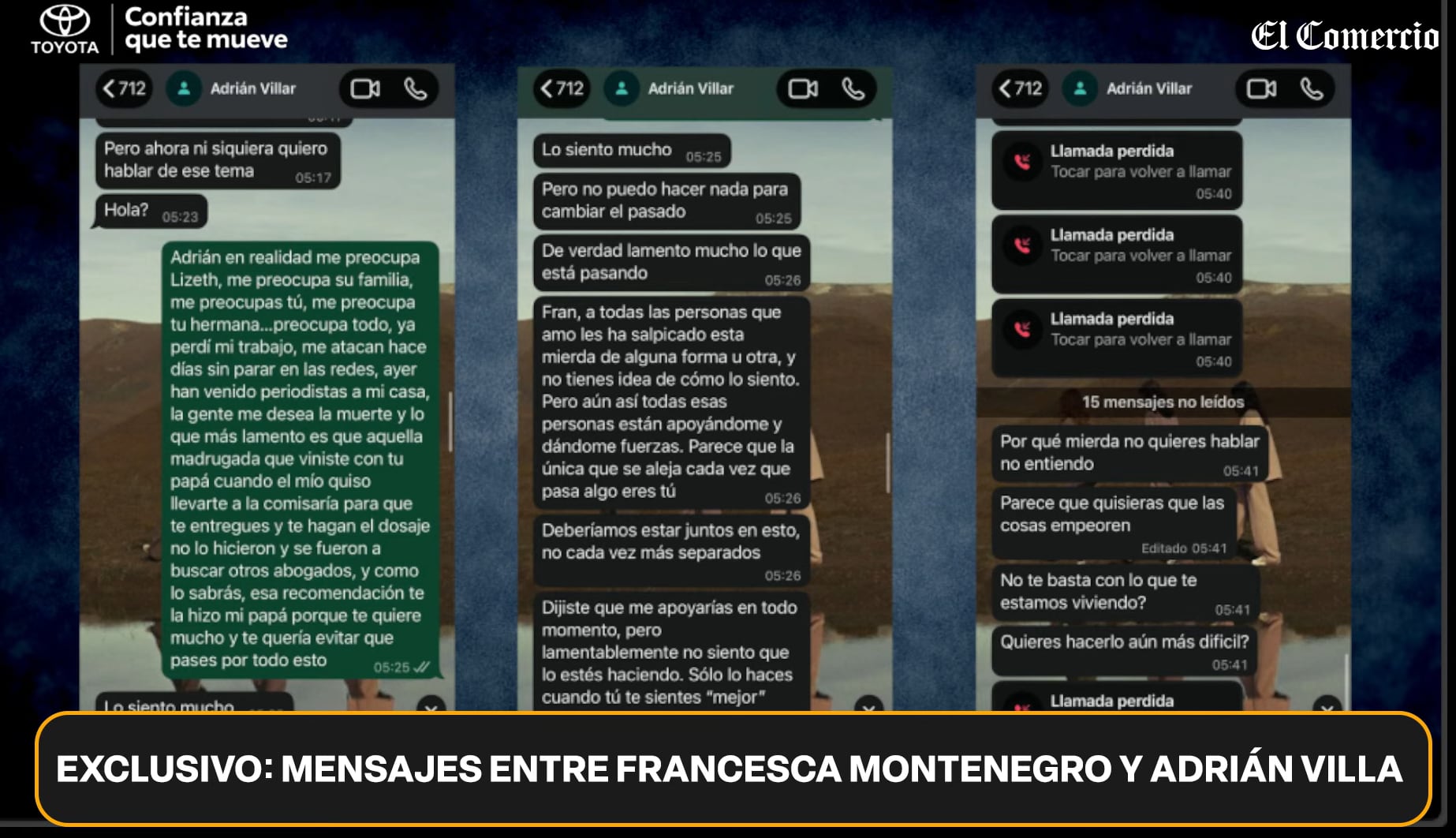 Imagen: Siempre a las ocho de El Comercio, conducido por Milagros Leiva.