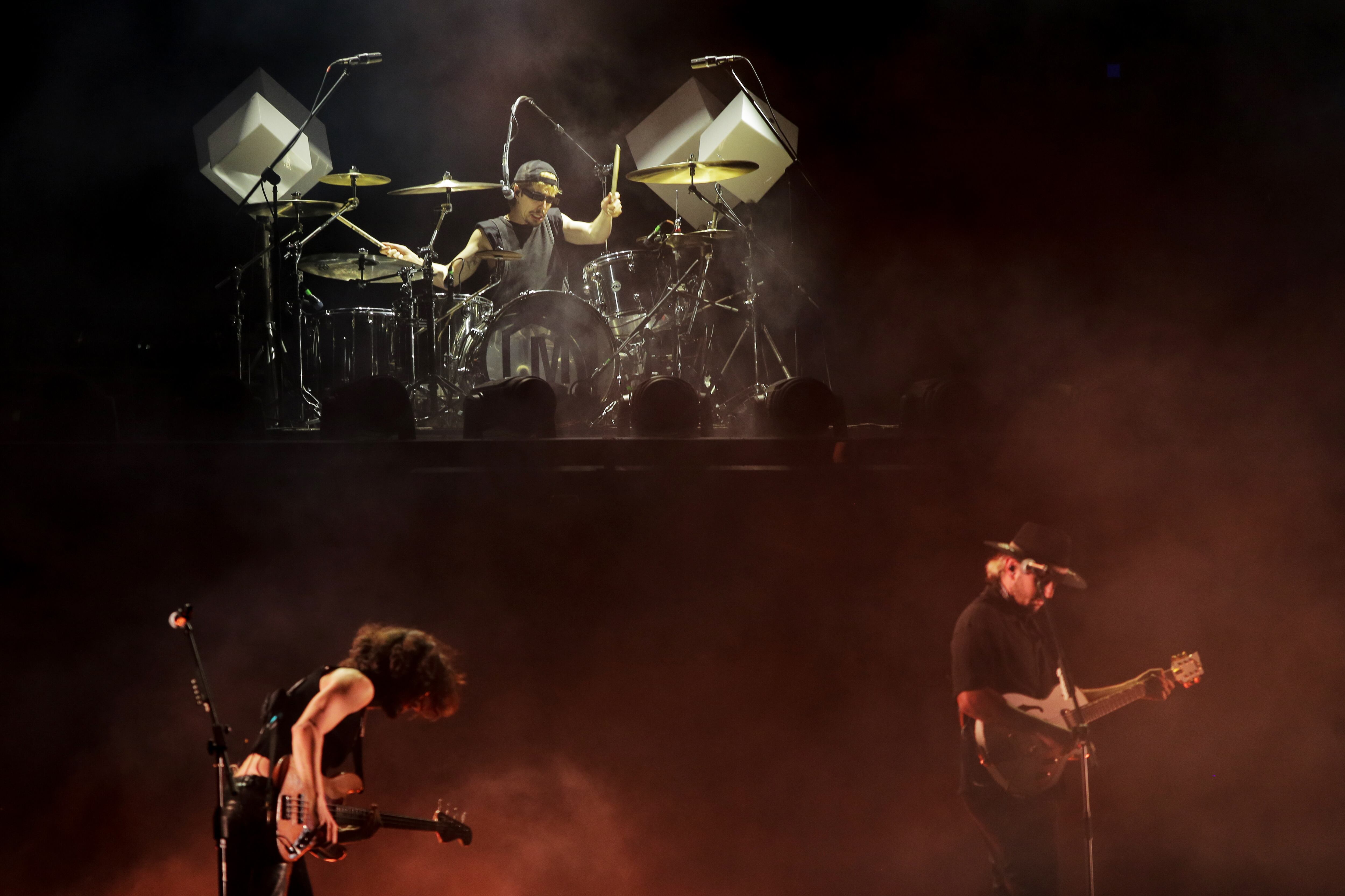 Morat hizo vibrar a un repleto Estadio Nacional (Foto: EFE)