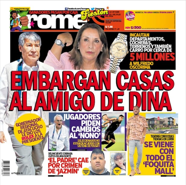 Portada Trome