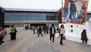 Turistas extranjeros son víctimas de robo dentro del nuevo aeropuerto Jorge Chávez | VIDEO