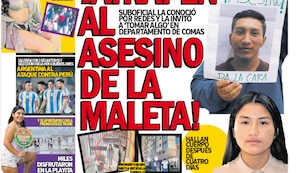 ¡ATRAPEN AL ASESINO DE LA MALETA!