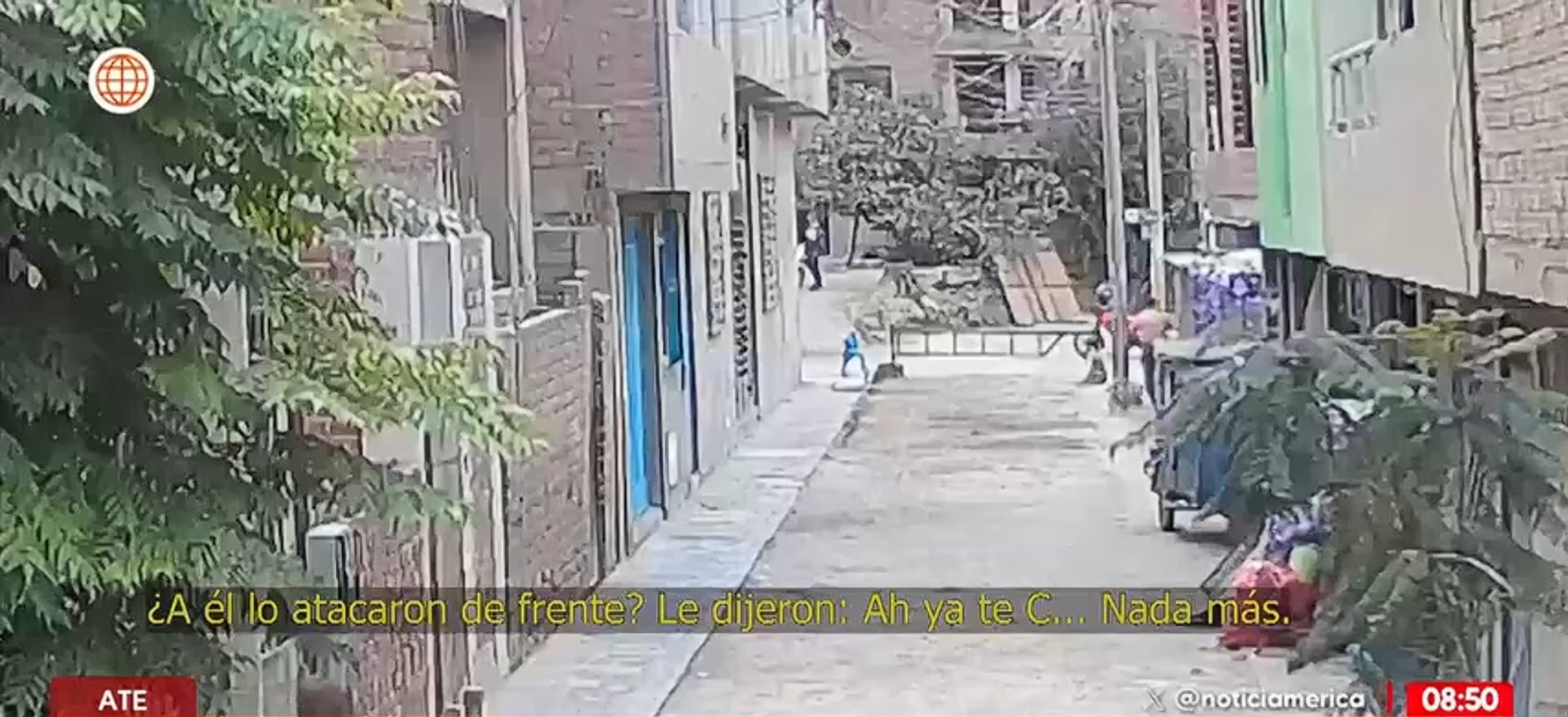 Compañero revela cómo fue acribillado. (Fuente: América TV)