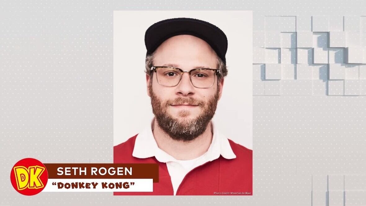 Seth Rogen será Donkey Kong.
