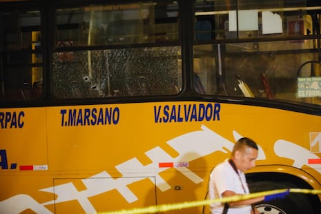 Villa El Salvador: Extorsionadores balean bus de la ‘41′ esta madrugada