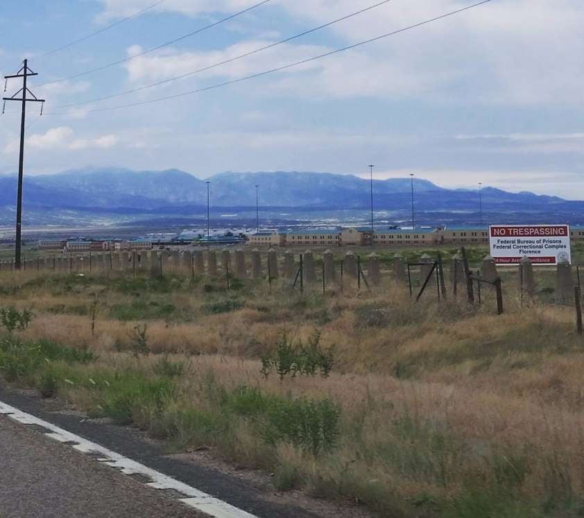 Prisión de máxima seguridad ADX Florence - Colorado.