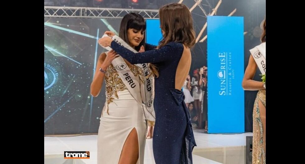 Pierinna Patiño ganó la corona del Miss Top Model of the World. (Foto @TopModelsoftheWorld)