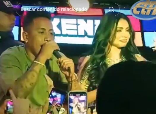 Christian Cueva y Pamela Franco