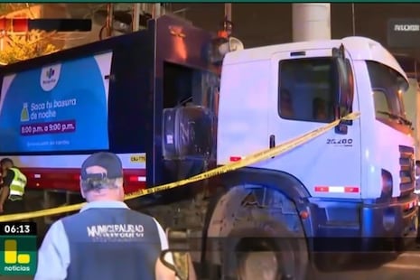 Surquillo: Padre de familia de 57 años muere arrollado por camión recolector de basura