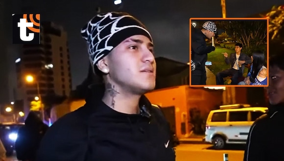 TROME - Cristorata agrede a joven en Miraflores durante transmisión en vivo. VIDEO: TIKTOK