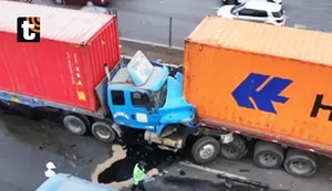 Vía Evitamiento se tiñe de sangre: violento choque entre camiones deja un muerto