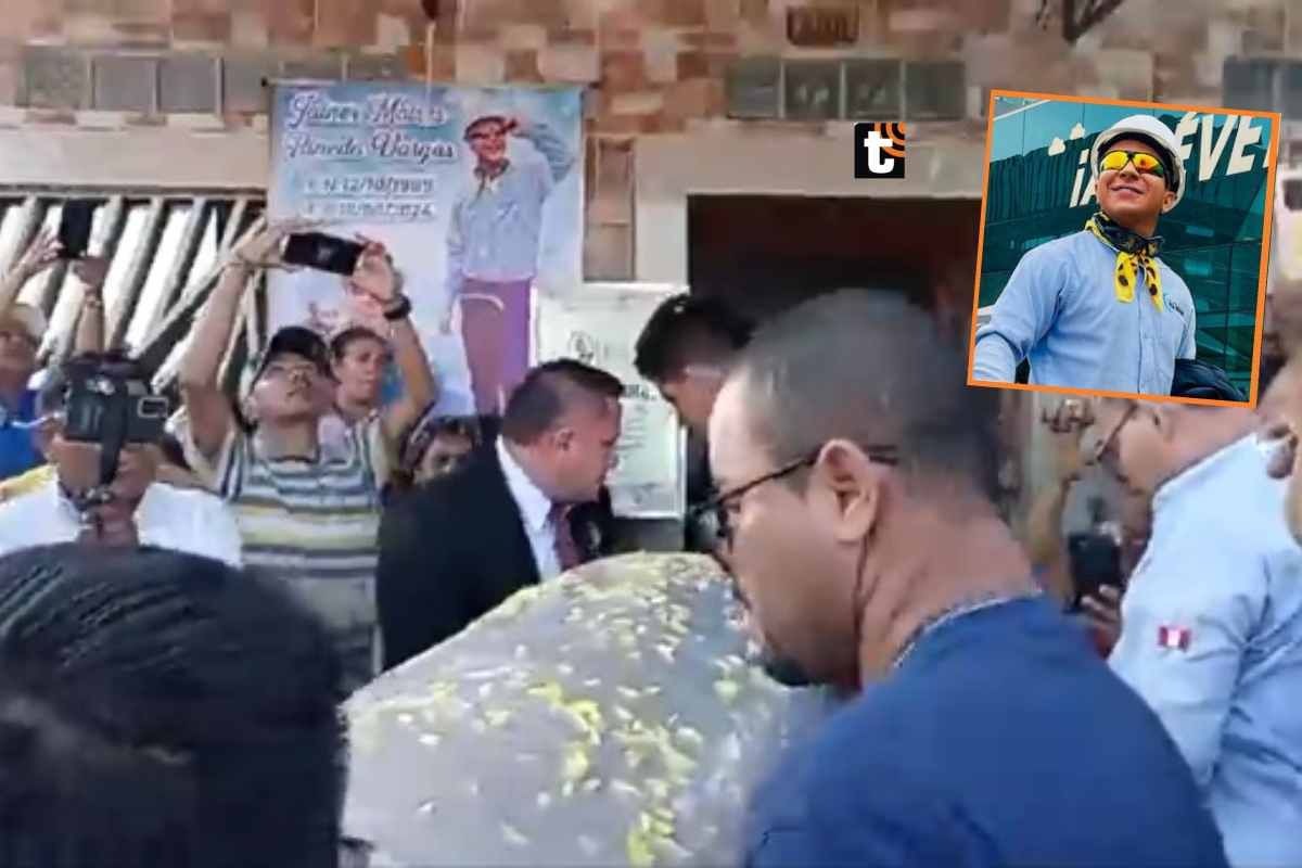 El féretro con los restos del Ingeniero Bailarín fue llevado a Iquitos. (Redes sociales)