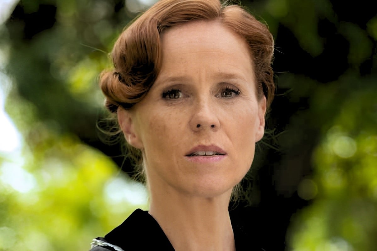 La actriz María Castro interpreta a Pía Adarre en la serie "La promesa" (Foto: RTVE)