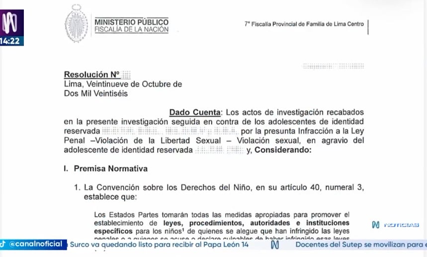 Fiscalía archiva investigación contra cuatro adolescentes que permanecían en libertad en caso Liceo Naval.