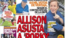 ALLISON ASUSTA A ‘PORKY’
