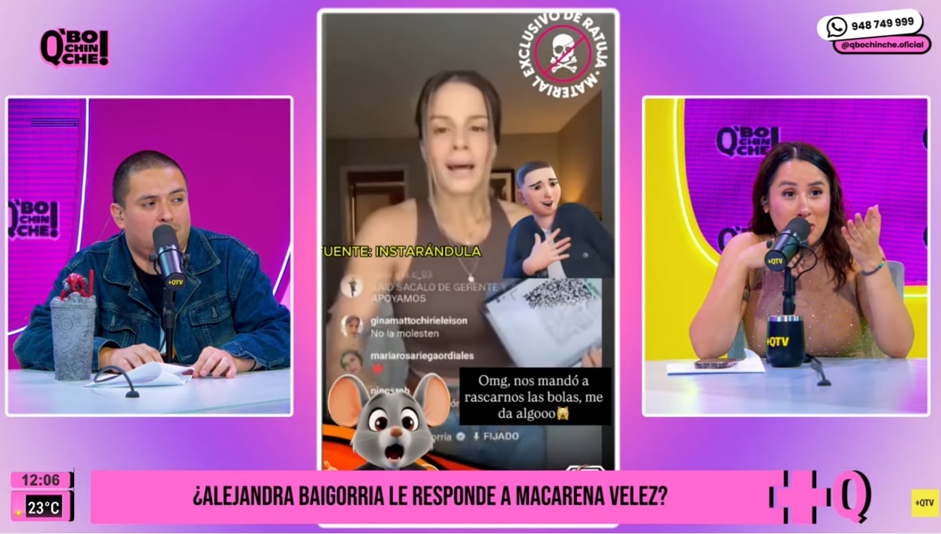 Alejandra Baigorria explota con usuarios que le recuerdan el ampay de Said Palao.
