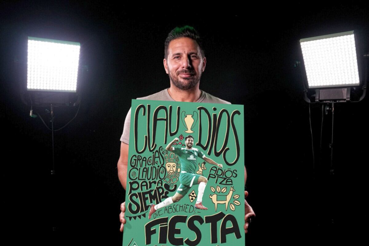 Claudio Pizarro brilló en Alemania con la camiseta de Werder Bremen y Bayern Múnich. Foto: Werder Bremen.