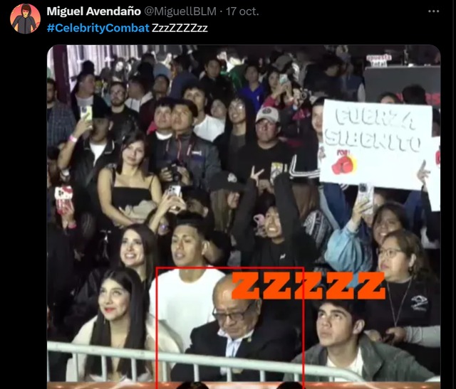 Celebrity Combat: galería con los mejores memes que dejó la velada peruana. Foto: Twitter